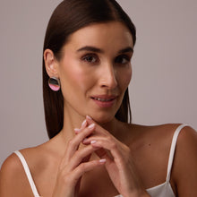 Load image into Gallery viewer, RAKU CHARM PINK earrings