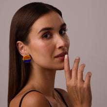 Load image into Gallery viewer, RAKU OCEAN earrings