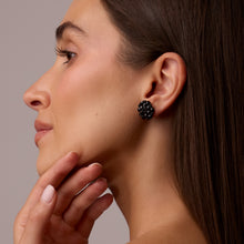 Load image into Gallery viewer, ESMERALDA BLACK earrings