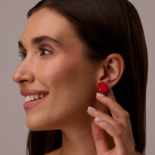 Load image into Gallery viewer, ESMERALDA RED earrings
