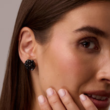 Load image into Gallery viewer, ESMERALDA BLACK earrings
