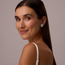 Load image into Gallery viewer, ESMERALDA SILVER earrings
